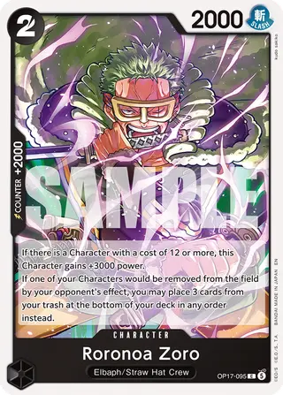 Roronoa Zoro (OP17-095)