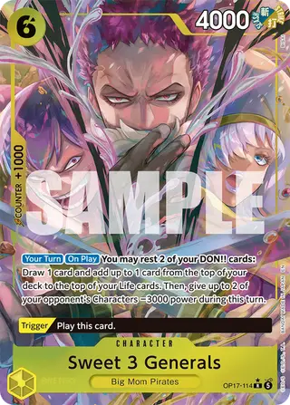 Sweet 3 Generals (OP17-114_p1)