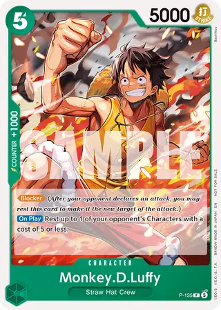 Monkey.D.Luffy (P-135)