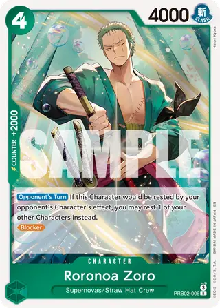 Roronoa Zoro (PRB02-006)