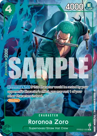 Roronoa Zoro (PRB02-006_p1)