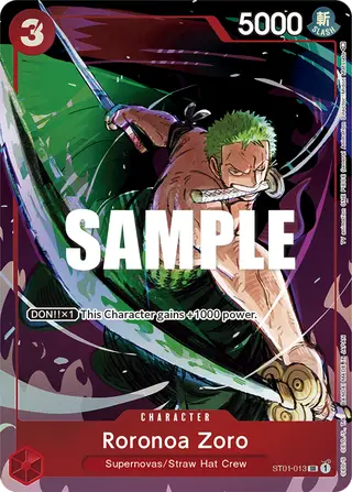 Roronoa Zoro (ST01-013_p2)