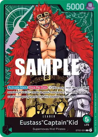 Eustass"Captain"Kid (ST02-001)