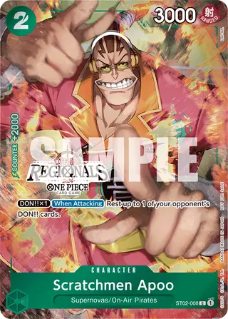 Scratchmen Apoo (ST02-008_p1)