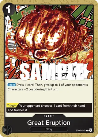 Great Eruption (ST06-015)