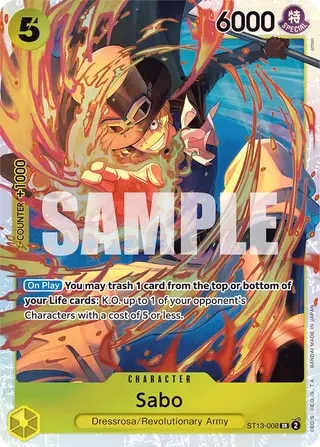 Sabo (ST13-008)