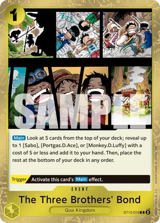The Three Brothers' Bond (ST13-019_p1)