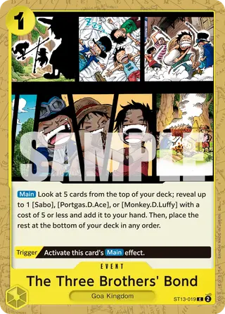 The Three Brothers' Bond (ST13-019_r1)