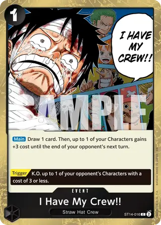 I Have My Crew!! (ST14-016_p1)