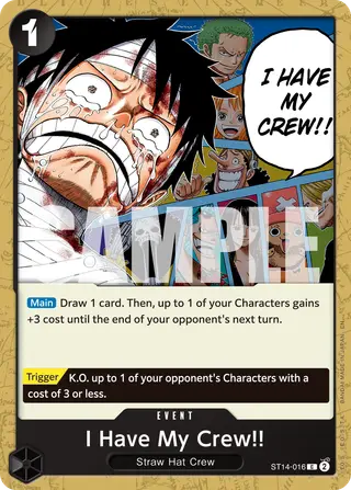 I Have My Crew!! (ST14-016_r1)