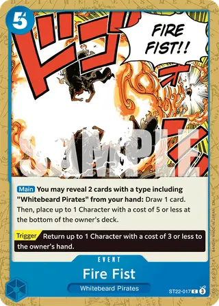 Fire Fist (ST22-017)