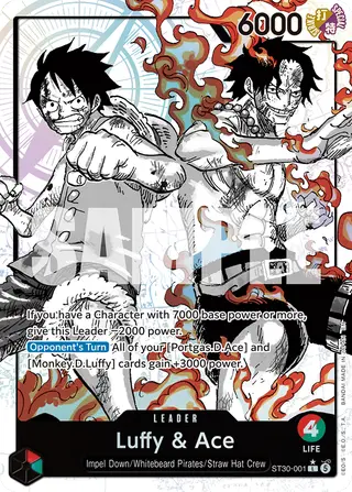 Luffy &amp; Ace (ST30-001_p1)