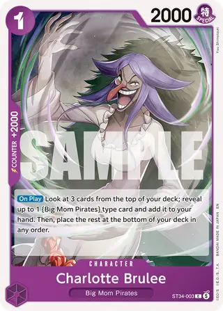 Charlotte Brulee (ST34-003)