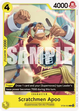 Scratchmen Apoo (ST36-003)