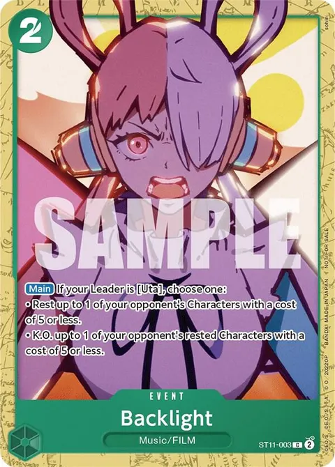 One Piece Promotion Cards printing