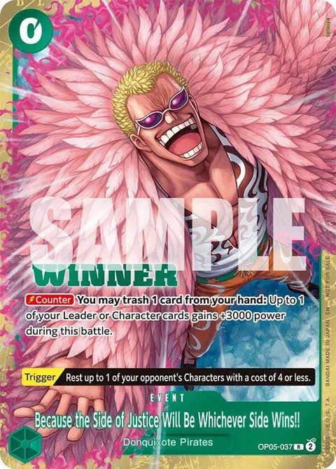 One Piece Promotion Cards printing
