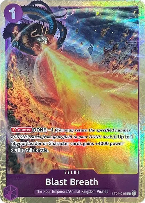 One Piece Promotion Cards printing