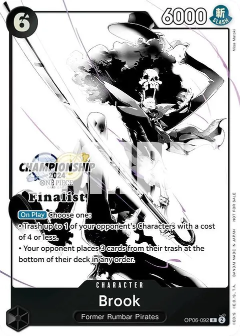 One Piece Promotion Cards printing