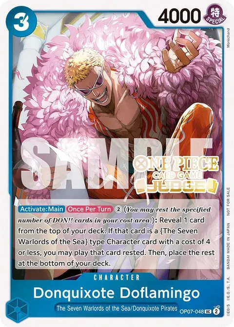 One Piece Promotion Cards printing