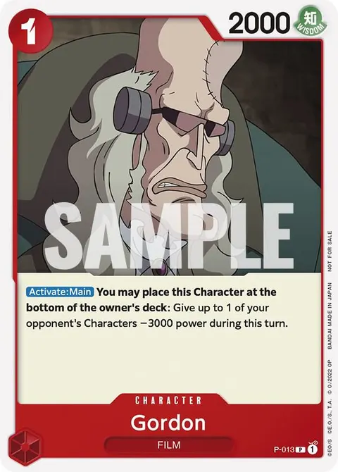 One Piece Promotion Cards printing