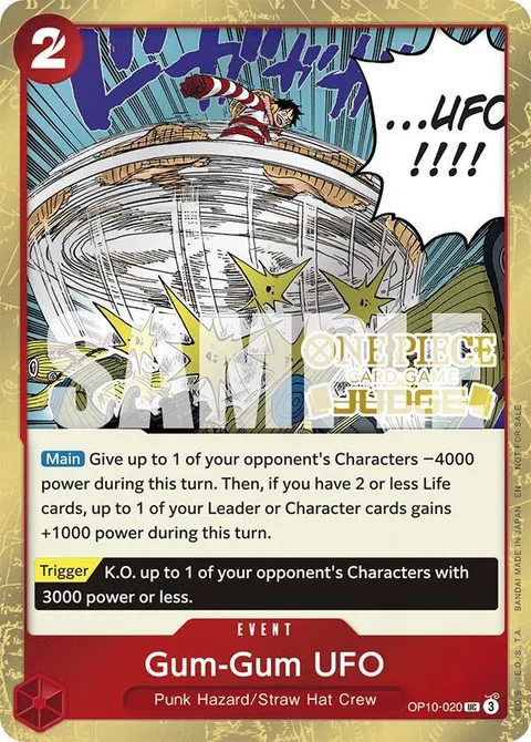 One Piece Promotion Cards printing