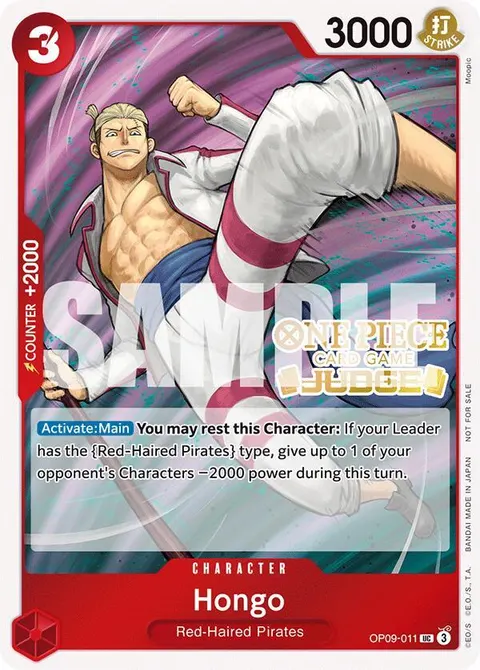 One Piece Promotion Cards printing