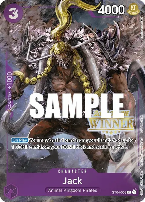 One Piece Promotion Cards printing