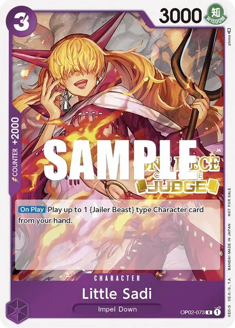 One Piece Promotion Cards printing