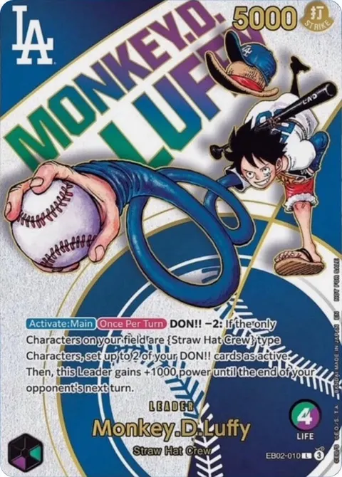 One Piece Promotion Cards printing