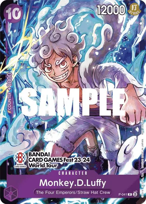 One Piece Promotion Cards printing