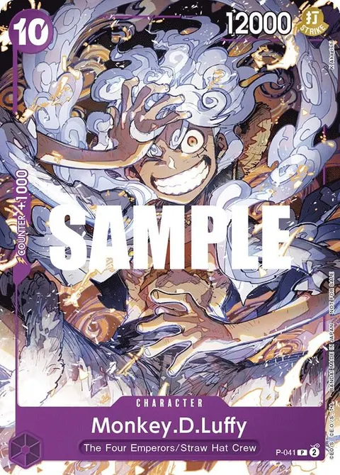One Piece Promotion Cards printing