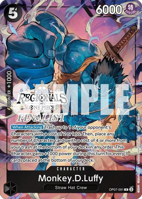 One Piece Promotion Cards printing