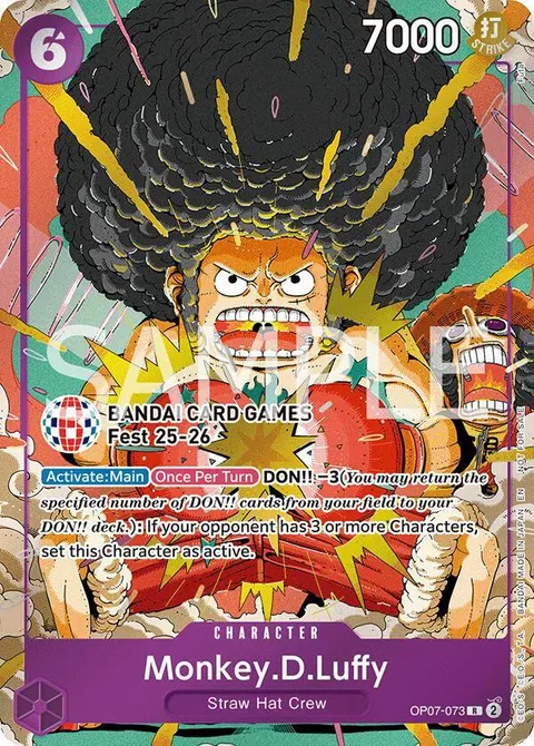 One Piece Promotion Cards printing
