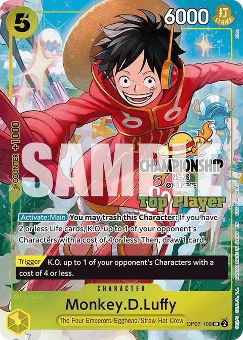 One Piece Promotion Cards printing