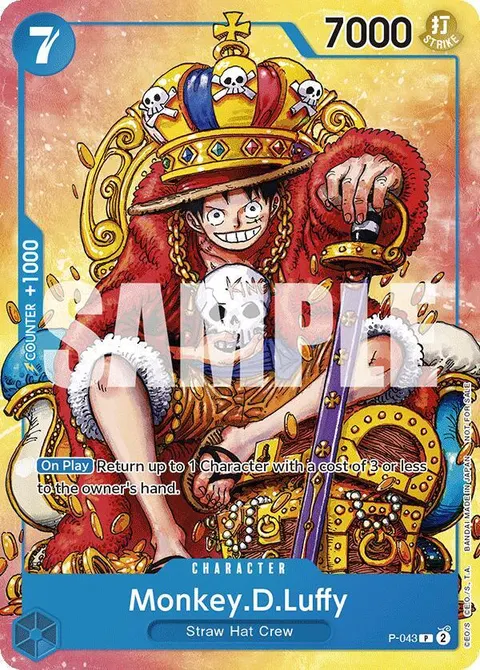 One Piece Promotion Cards printing