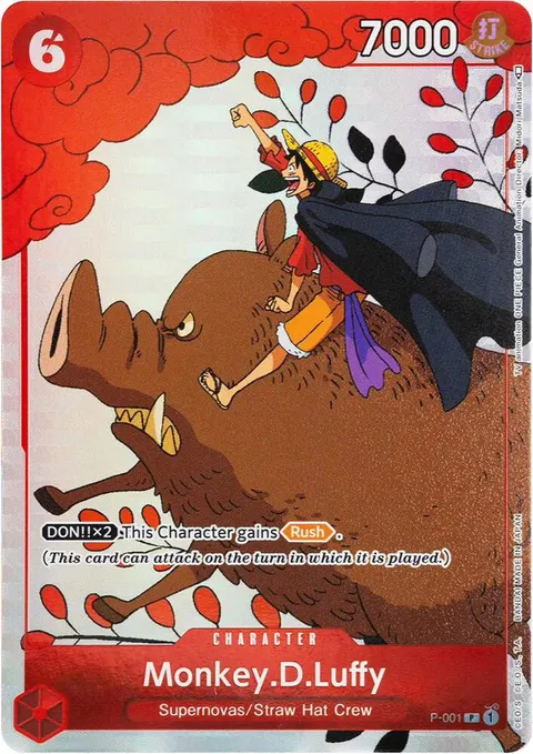 One Piece Promotion Cards printing