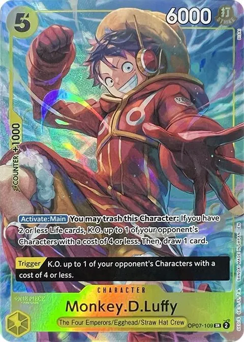 One Piece Promotion Cards printing