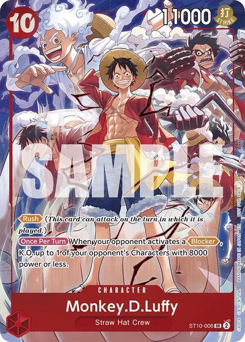 One Piece Promotion Cards printing