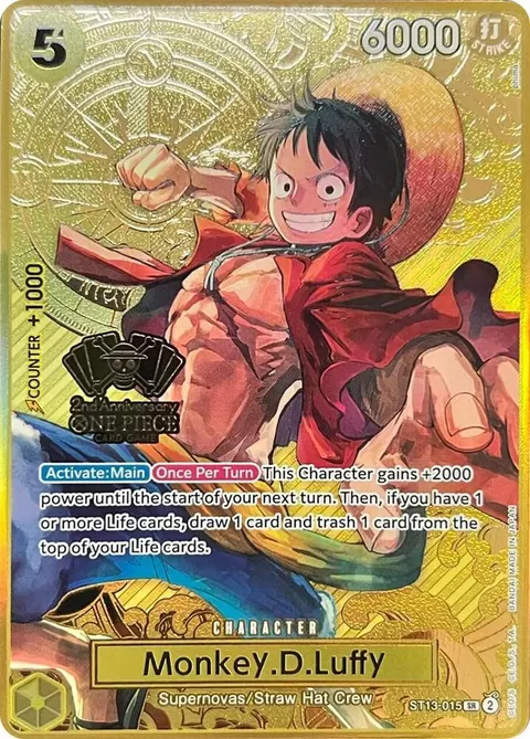 One Piece Promotion Cards printing