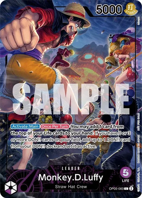 One Piece Promotion Cards printing