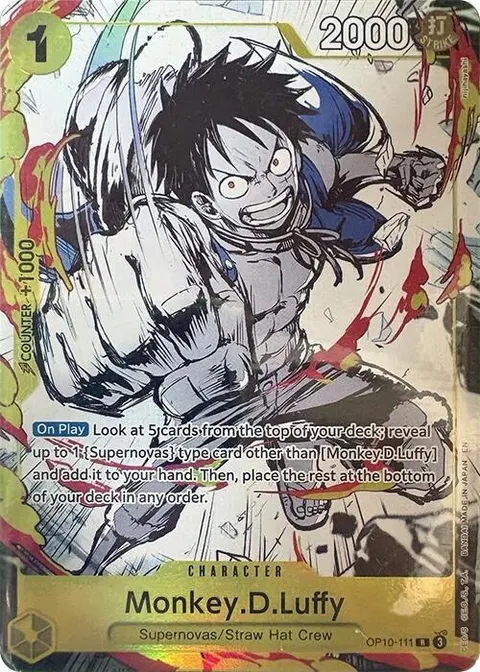 One Piece Promotion Cards printing