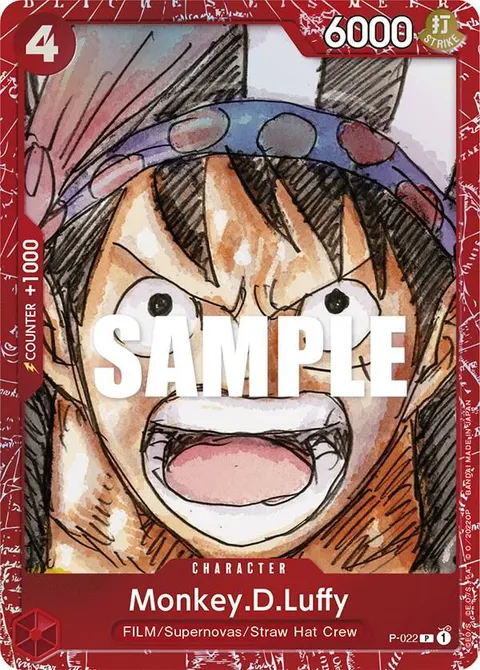 One Piece Promotion Cards printing