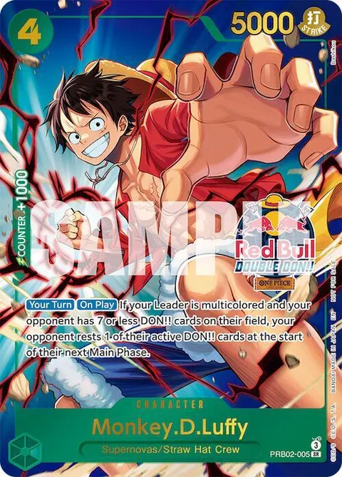 One Piece Promotion Cards printing