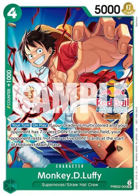 One Piece Promotion Cards printing