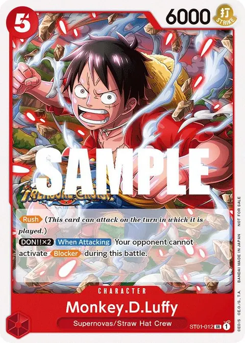 One Piece Promotion Cards printing