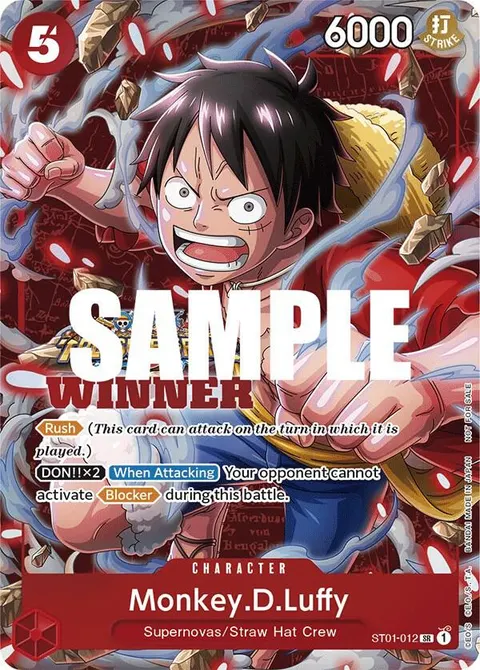 One Piece Promotion Cards printing