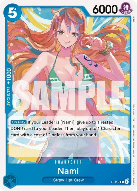 One Piece Promotion Cards printing