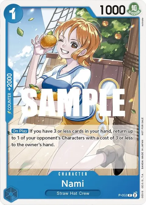 One Piece Promotion Cards printing