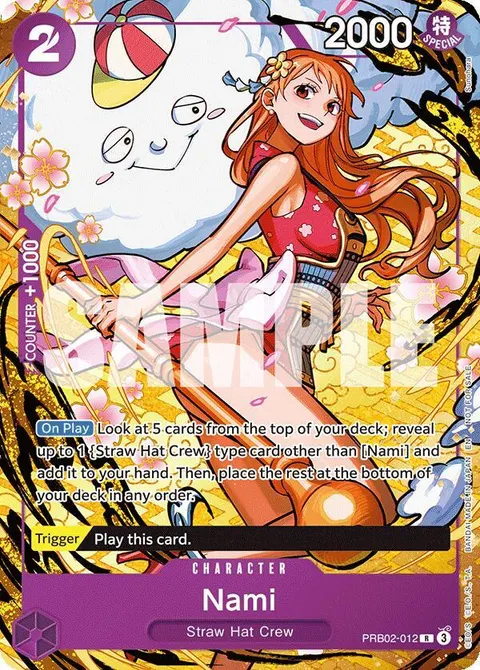 One Piece Promotion Cards printing
