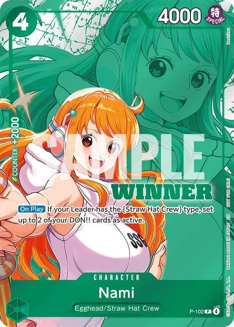 One Piece Promotion Cards printing